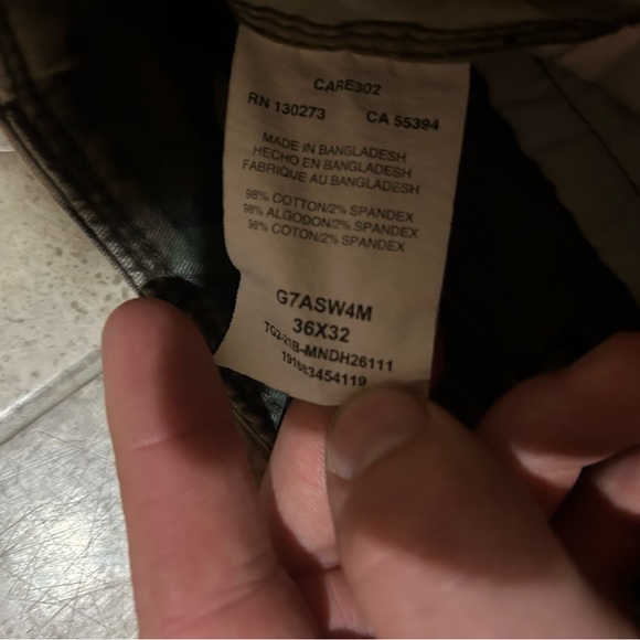 Vintage real tree cargo Pants Wrangler relaxed fit 36/32 - Picture 5 of 6